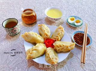 Steamed Buns with Beef Balls and Wheat Ears recipe