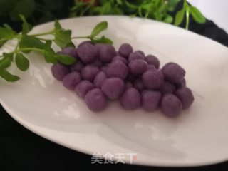 Purple Sweet Potato Grapes recipe