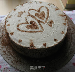 Double Heart Cake recipe