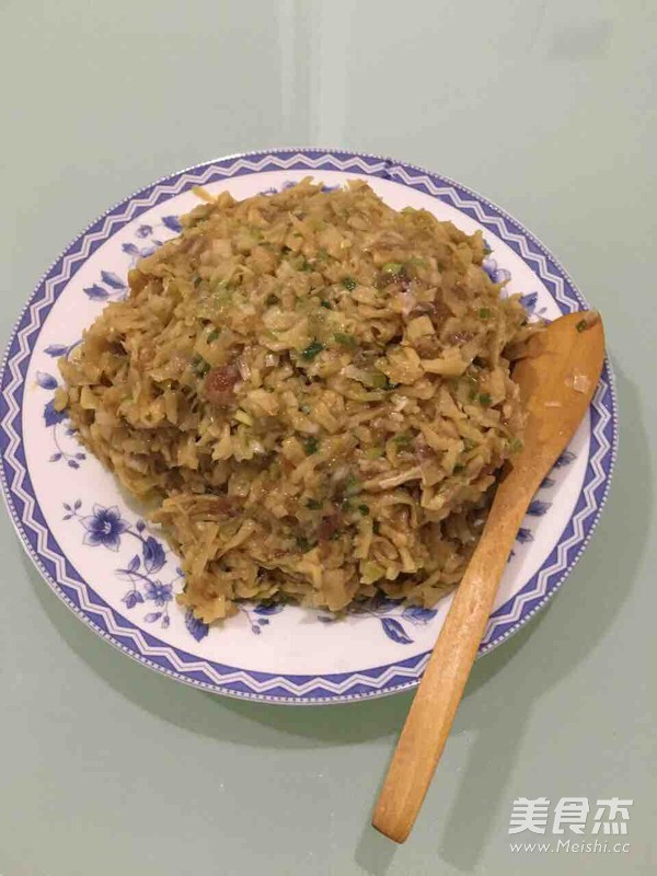 Pork Gourd Strips Dumplings recipe