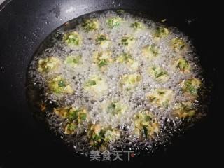 Fried Leek Meatballs recipe