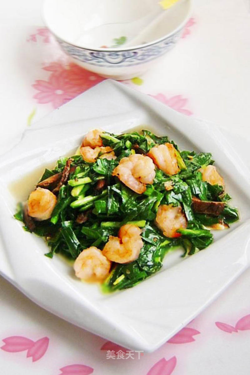 Shiitake, Leek and Shrimp recipe