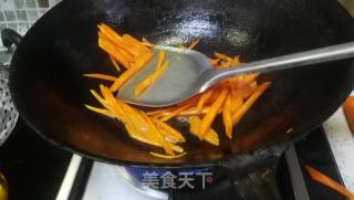 Sweet and Sour Vegetable Shreds recipe