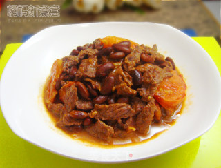 Beef with Red Kidney Beans and Tomato recipe