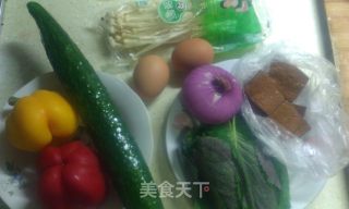 Double Purple Zhengyan Egg Skin Rice Roll-perilla Series 3 recipe