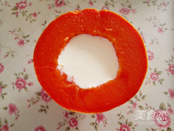 Papaya Milk Jelly recipe