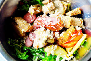 Breakfast-caesar Salad recipe