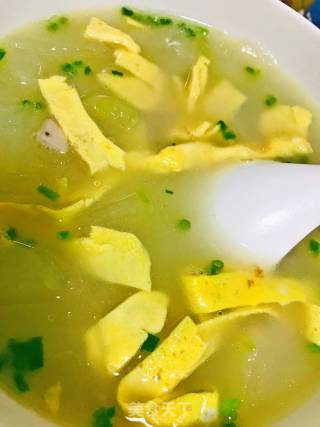 Winter Melon Egg Skin Soup recipe