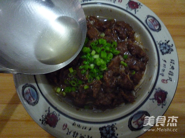 Steamed Beef with Enoki Mushroom recipe