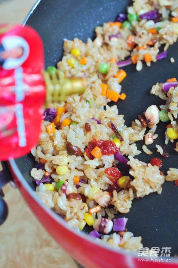 Korean Squid Fried Rice recipe