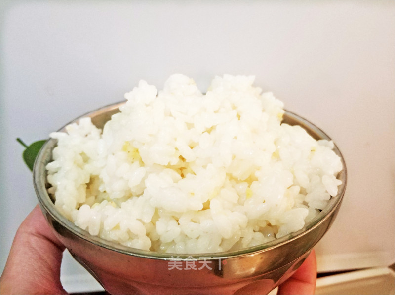 Fragrant Soft Glutinous White Rice recipe
