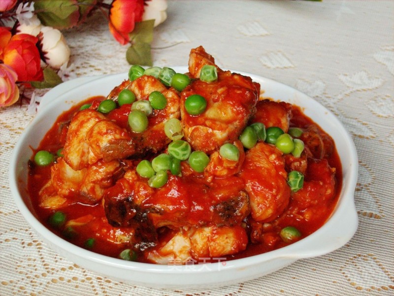 Fish Fillet in Tomato Sauce