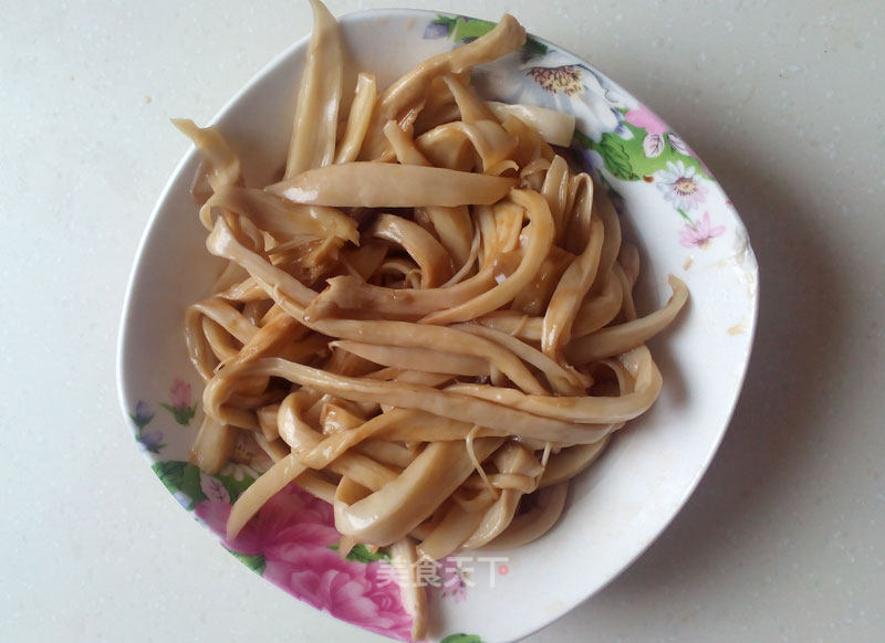 Breakfast + Shredded King Pleurotus + Millet Congee recipe