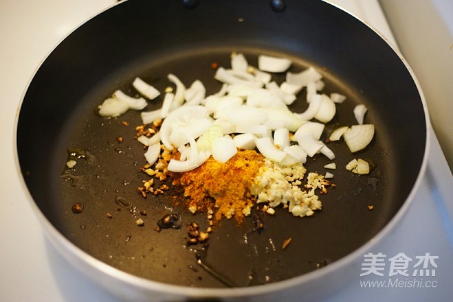 Chickpea Tofu Curry Vegan recipe