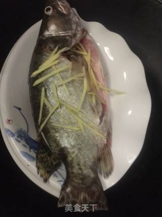 Steamed Osmanthus Fish recipe