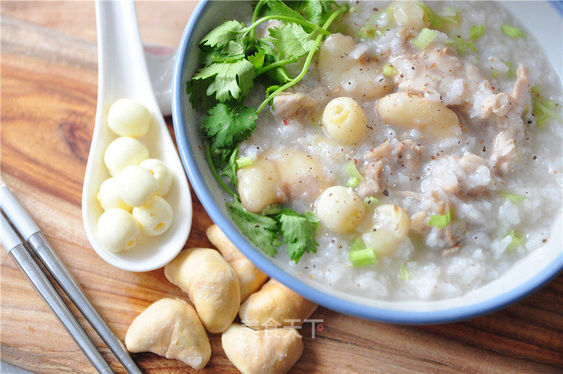 Lianxiang Water Chestnut Pork Ribs Congee recipe