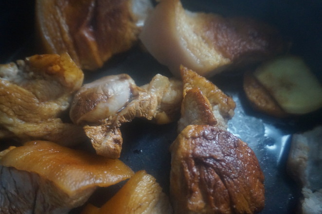 Pleurotus Eryngii Roasted Meat without Deep Frying, Original Taste and Healthier recipe