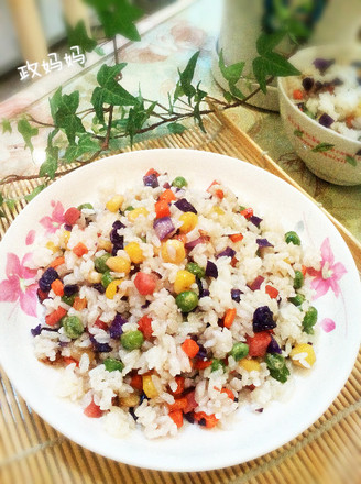 Colorful Fried Rice recipe