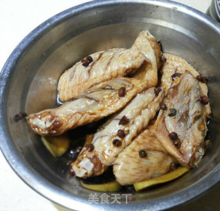 Steamed Chicken Wings with Sesame Pepper recipe