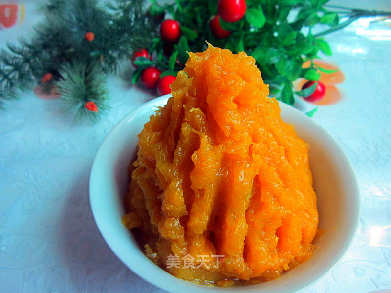 Steamed Pumpkin Puree recipe