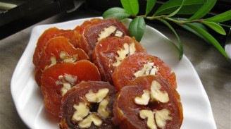 Persimmon Walnut Candy recipe