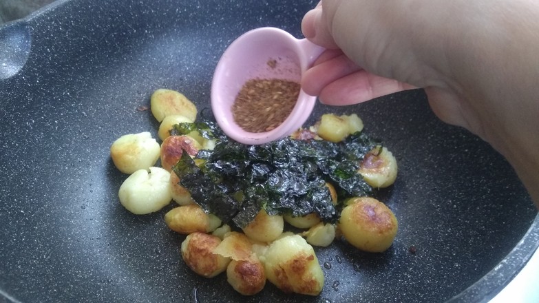 Dry Pot Seaweed Potatoes recipe