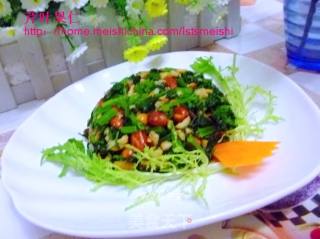 One of Ten Ways to Eat Celery Leaves [celery Leaves and Nuts] recipe