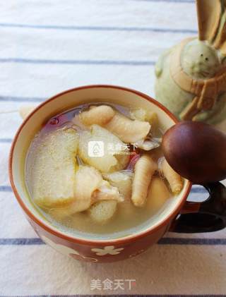 Bamboo Fungus Chicken Soup-nourishing and Health Soup in Winter recipe