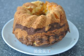 Marble Cake with Orange Sake recipe