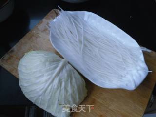 Fried Noodles with Rutabaga recipe