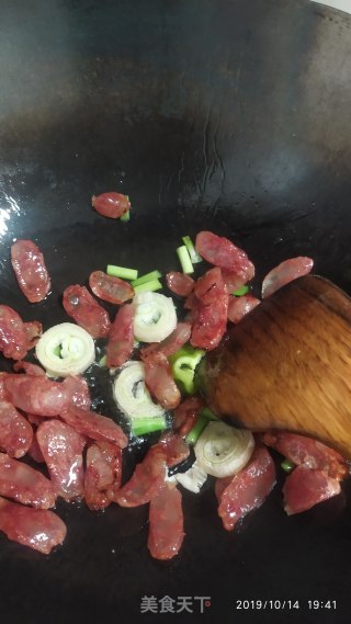 Sausage Stir-fried Peppers recipe