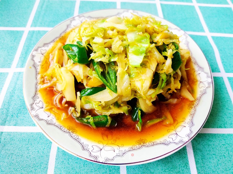 Spicy Stir-fried Cabbage