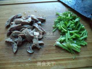 Celery Pork Kidney recipe