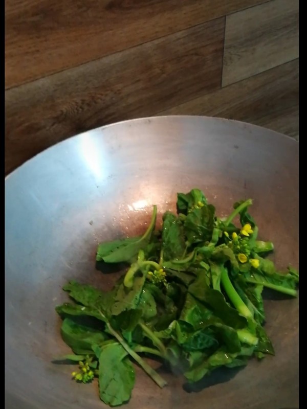 Vegetarian Stir-fried Cabbage Flowers recipe