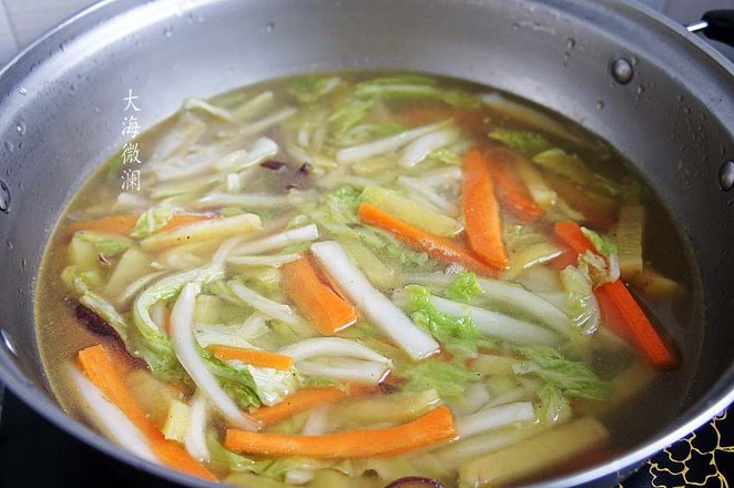 Cabbage Carrot Potato Soup recipe