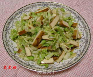 Cabbage Mixed with Dried Tofu recipe