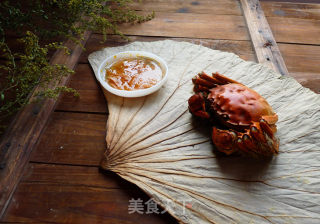 Hairy Crab with Lotus Flavor recipe