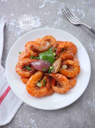 Homemade Shrimp Braised in Oil recipe