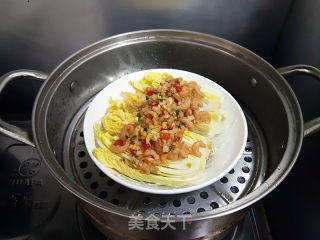 Steamed Baby Vegetables with Sea Rice Vermicelli recipe