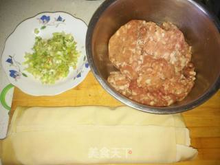 Bean Curd Meat Roll recipe