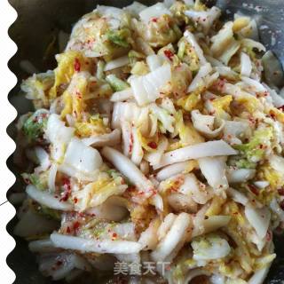 Homemade Spicy Cabbage recipe