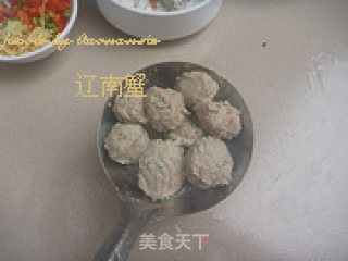 Cuttlefish Stewed Meatballs recipe