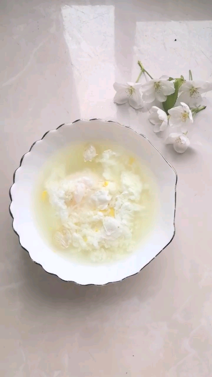Sakura Fermented Egg Sweet Soup recipe
