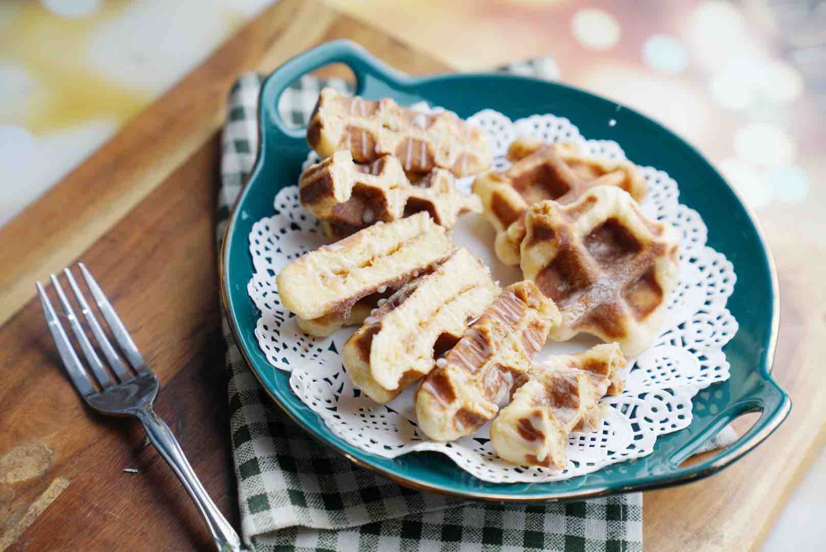 Enjoy Kitchen Baking, Starting with Peanut Butter Waffles recipe