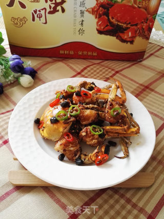 Black Soy Crab recipe