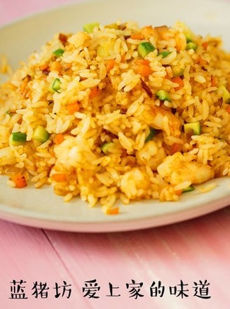 Spicy Shrimp Paste Fried Rice recipe