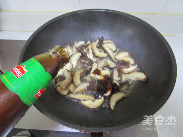 Shiitake Mushrooms in Oyster Sauce recipe