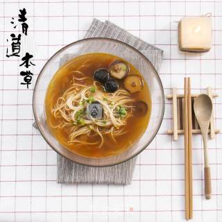 Tomato Black Garlic Shiitake Noodle recipe