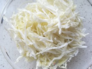 Dried Tofu Mixed with Cabbage Heart recipe