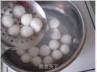 Iced Winter Melon Balls with Orange Juice recipe